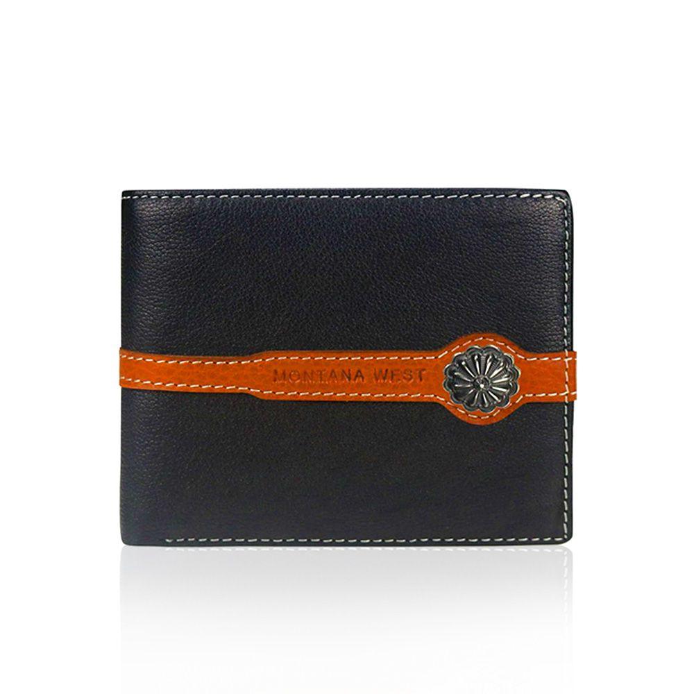 Genuine-Leather-West-Collection-Men's-Wallets