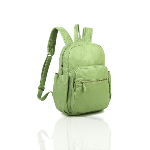 Leather-Backpack-In-Green