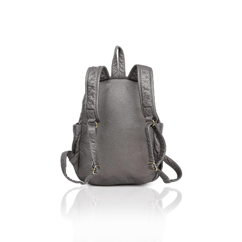 Pure-Leather-Backpack-In-Silver